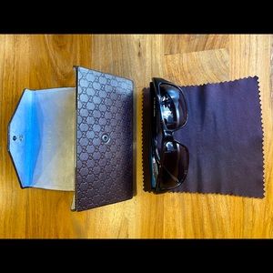 Gucci 58mm Brown Sunglasses
